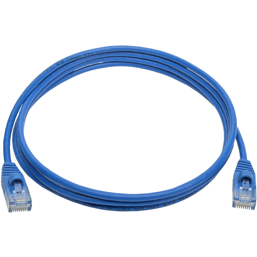 Tripp Lite by Eaton Gigabit N261-S05-BL Cat.6a UTP Patch Network Cable N261-S05-BL