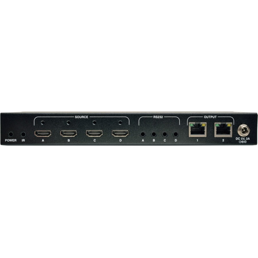 Tripp Lite par Eaton BHDBT-T-SI-4X2 HDBaseT HDMI sur Cat5e/6/6a Transmetteur matriciel d'extension 4x2 BHDBT-T-SI-4X2