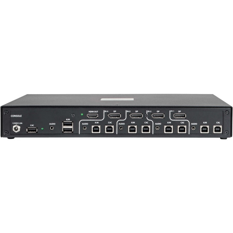 Tripp Lite by Eaton B002-HD1AC4 Commutateur KVM HDMI vers DisplayPort sécurisé à 4 ports certifié NIAP PP3.0 B002-HD1AC4