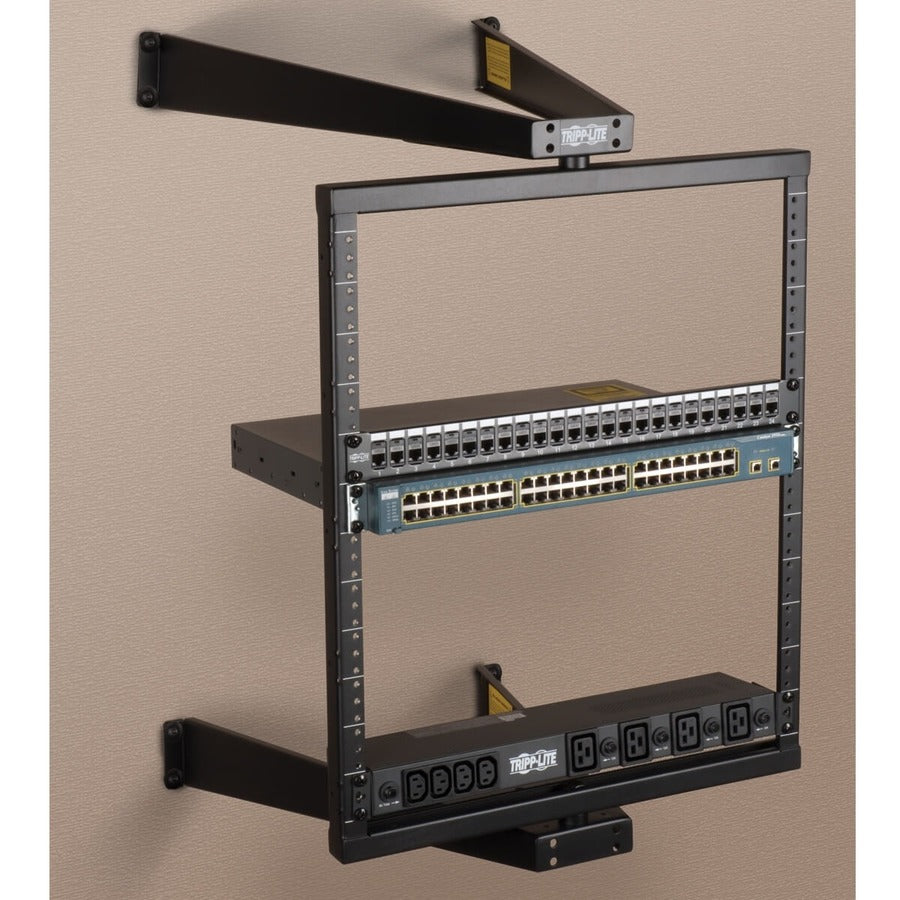 Tripp Lite by Eaton SmartRack SRWO12US Wall-Mount Pivoting Open Rack Frame SRWO12US