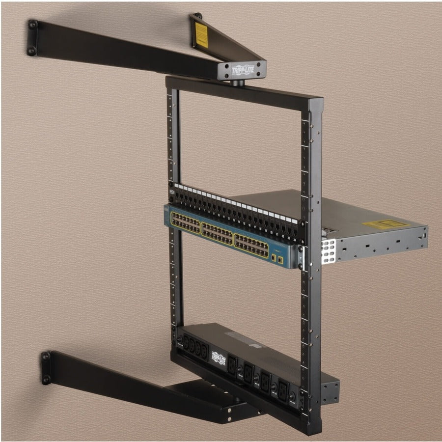 Tripp Lite by Eaton SmartRack SRWO12US Wall-Mount Pivoting Open Rack Frame SRWO12US