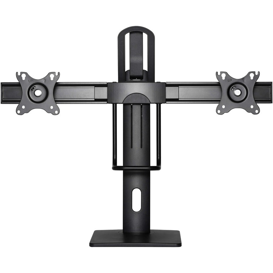 Tripp Lite by Eaton Safe-IT DDVD1727AM Desk Mount for Monitor, HDTV, Flat Panel Display, Curved Screen Display - Black DDVD1727AM