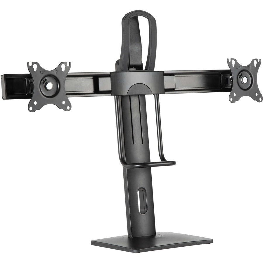 Tripp Lite by Eaton Safe-IT DDVD1727AM Desk Mount for Monitor, HDTV, Flat Panel Display, Curved Screen Display - Black DDVD1727AM