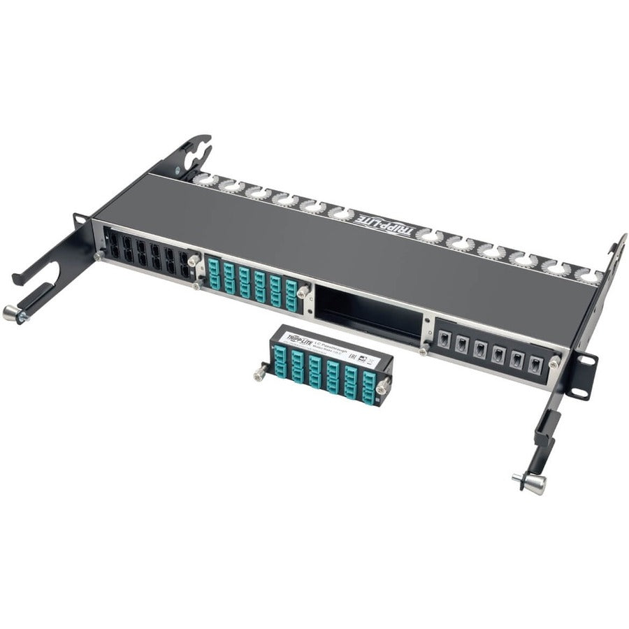 Tripp Lite 10GbE Cassette passe-système haute densité 12 LC Connexion duplex N484-12LC