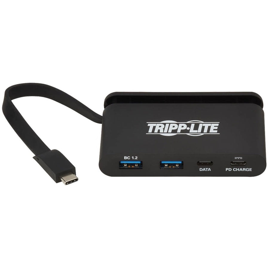 Tripp Lite par Eaton U460-T04-2A2C-1 Hub USB 3.1 C, 5 Gbit/s, noir U460-T04-2A2C-1