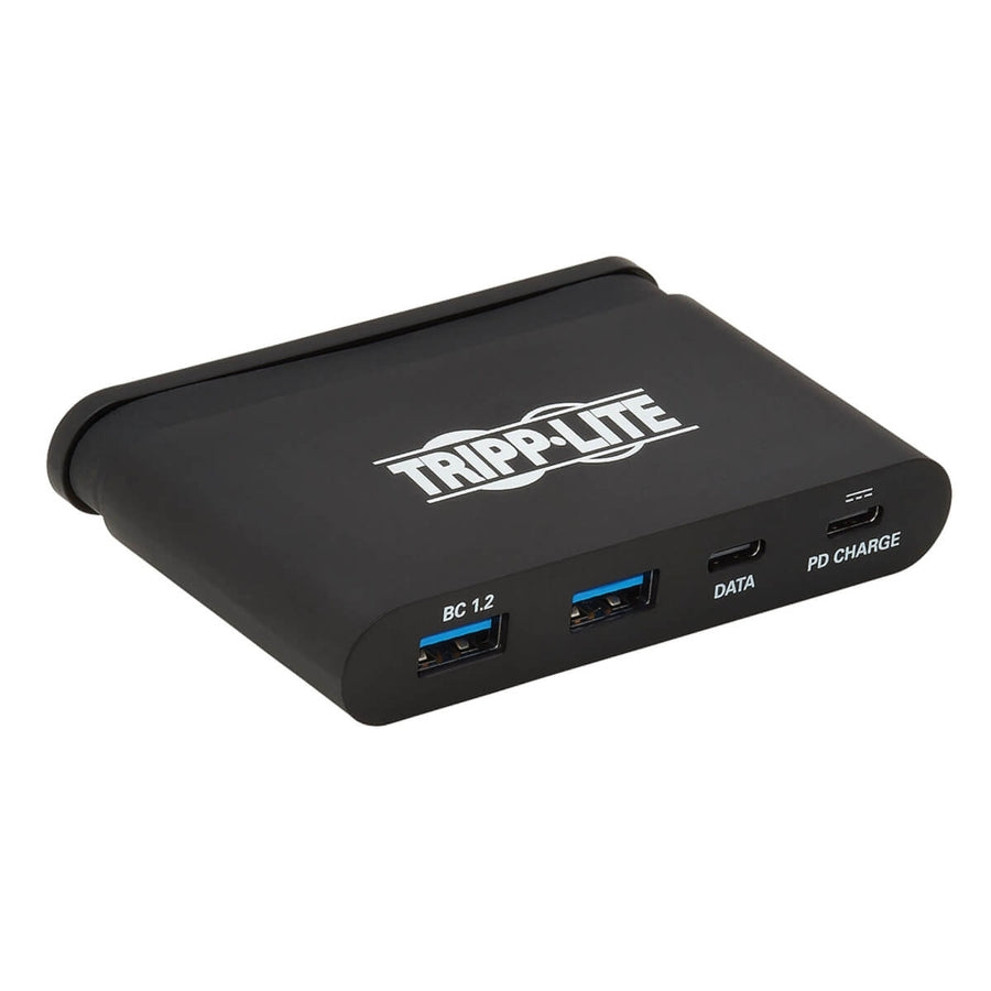 Tripp Lite par Eaton U460-T04-2A2C-1 Hub USB 3.1 C, 5 Gbit/s, noir U460-T04-2A2C-1