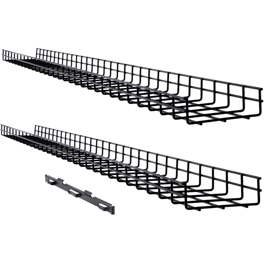 Tripp Lite by Eaton Wire Mesh Cable Tray - 150 x 50 x 1500 mm (6 in. x 2 in. x 5 ft.), 2-Pack SRWB6210X2STR