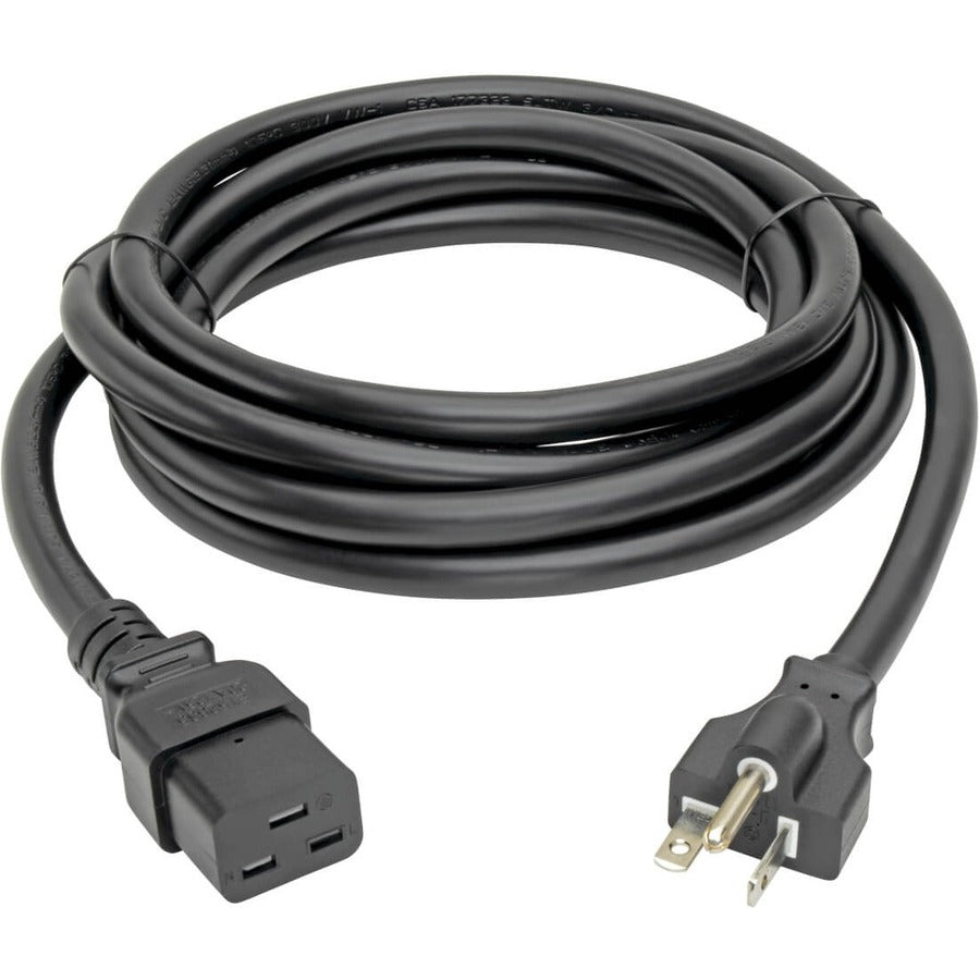 Tripp Lite 10ft Power Cord Extension Cable C19 to 5-20P Heavy Duty 20A 12AWG 10' P049-010