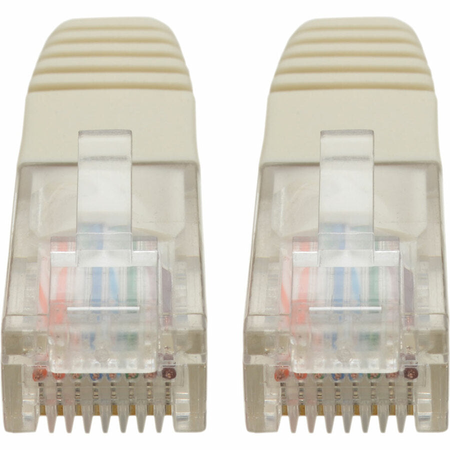 Tripp Lite by Eaton Cat5e 350 MHz Molded UTP Patch Cable (RJ45 M/M), White, 15 ft. N002-015-WH