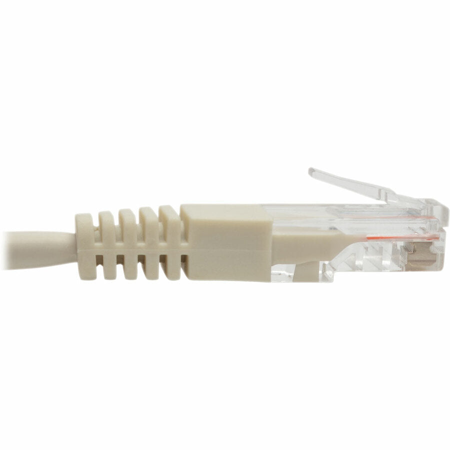 Tripp Lite by Eaton Cat5e Câble de brassage UTP moulé 350 MHz (RJ45 M/M), blanc, 15 pi N002-015-WH