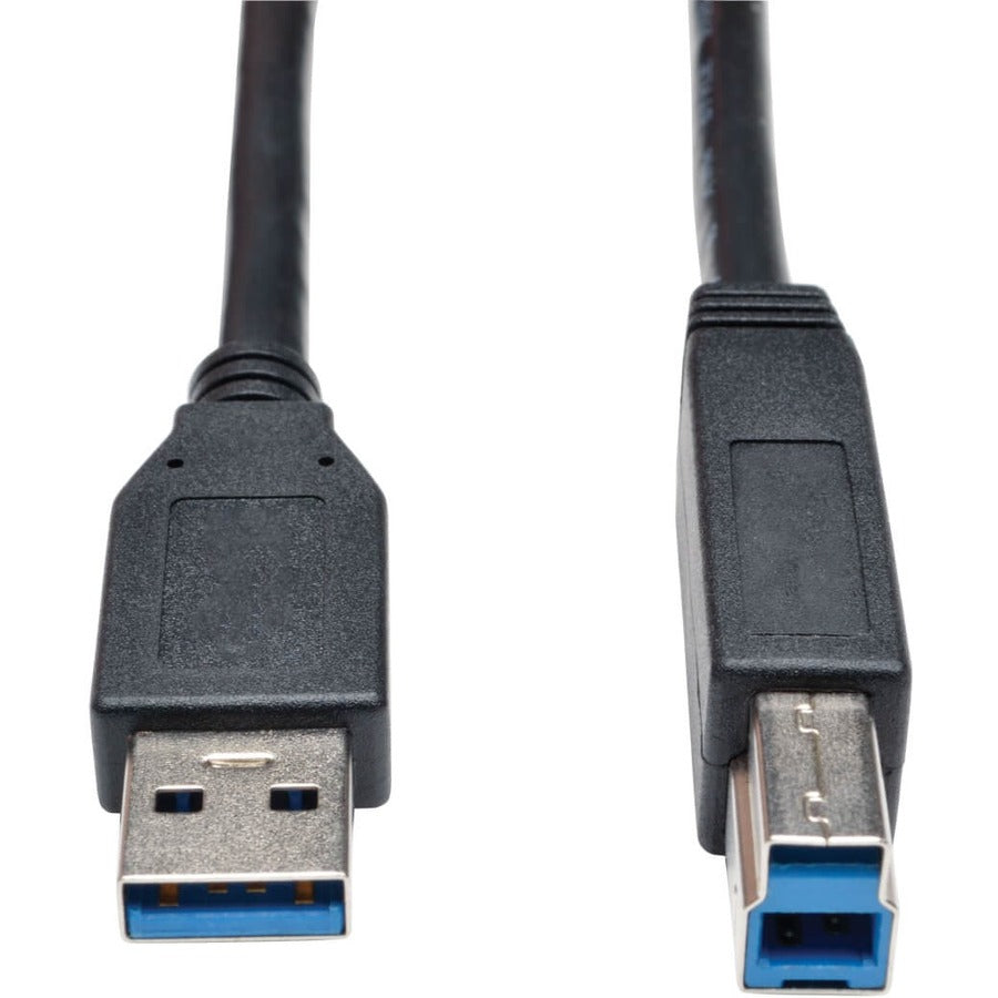 Tripp Lite by Eaton USB 3.0 SuperSpeed Device Cable (AB M/M) Black, 10-ft. U322-010-BK