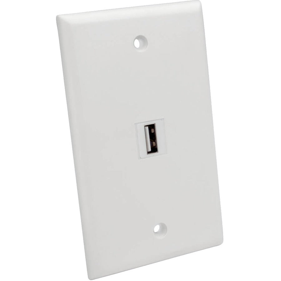 Tripp Lite by Eaton USB 2.0 tout-en-un Keystone/coupleur à montage sur panneau (F/F), blanc U060-000-KP-WH