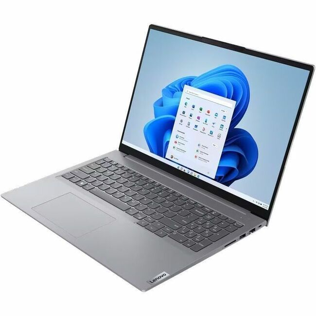 Lenovo ThinkBook 16 G6 IRL 21KH000FUS 16" Touchscreen Notebook - WUXGA - 1920 x 1200 - Intel Core i7 13th Gen i7-1355U Deca-core (10 Core) 1.70 GHz - 16 GB Total RAM - 512 GB SSD - Arctic Gray 21KH000FUS