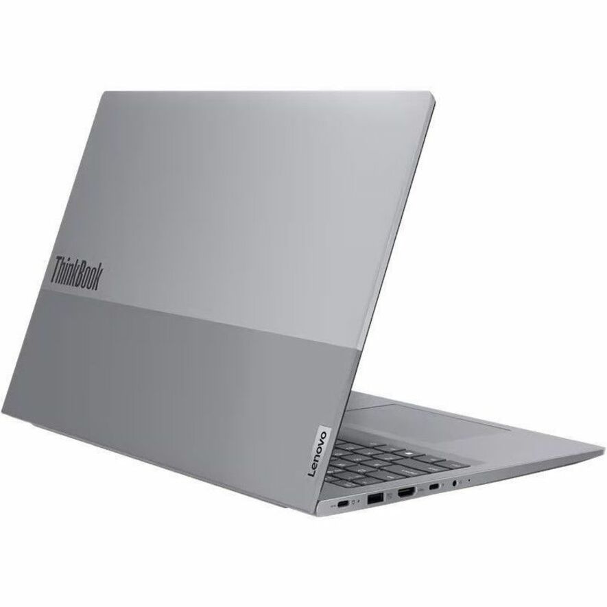 Lenovo ThinkBook 16 G6 IRL 21KH000FUS Ordinateur portable à écran tactile 16" - WUXGA - 1920 x 1200 - Intel Core i7 13e génération i7-1355U Deca-core (10 cœurs) 1,70 GHz - 16 Go de RAM totale - 512 Go SSD - Gris arctique 21KH000FUS