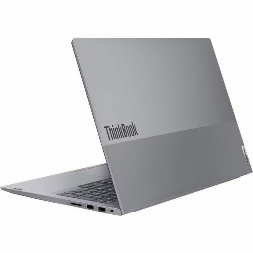 Lenovo ThinkBook 16 G6 IRL 21KH000AUS Ordinateur portable à écran tactile 16" - WUXGA - 1920 x 1200 - Intel Core i5 13e génération i5-1335U Deca-core (10 cœurs) 1,30 GHz - 16 Go de RAM totale - 512 Go SSD - Gris arctique 21KH000AUS