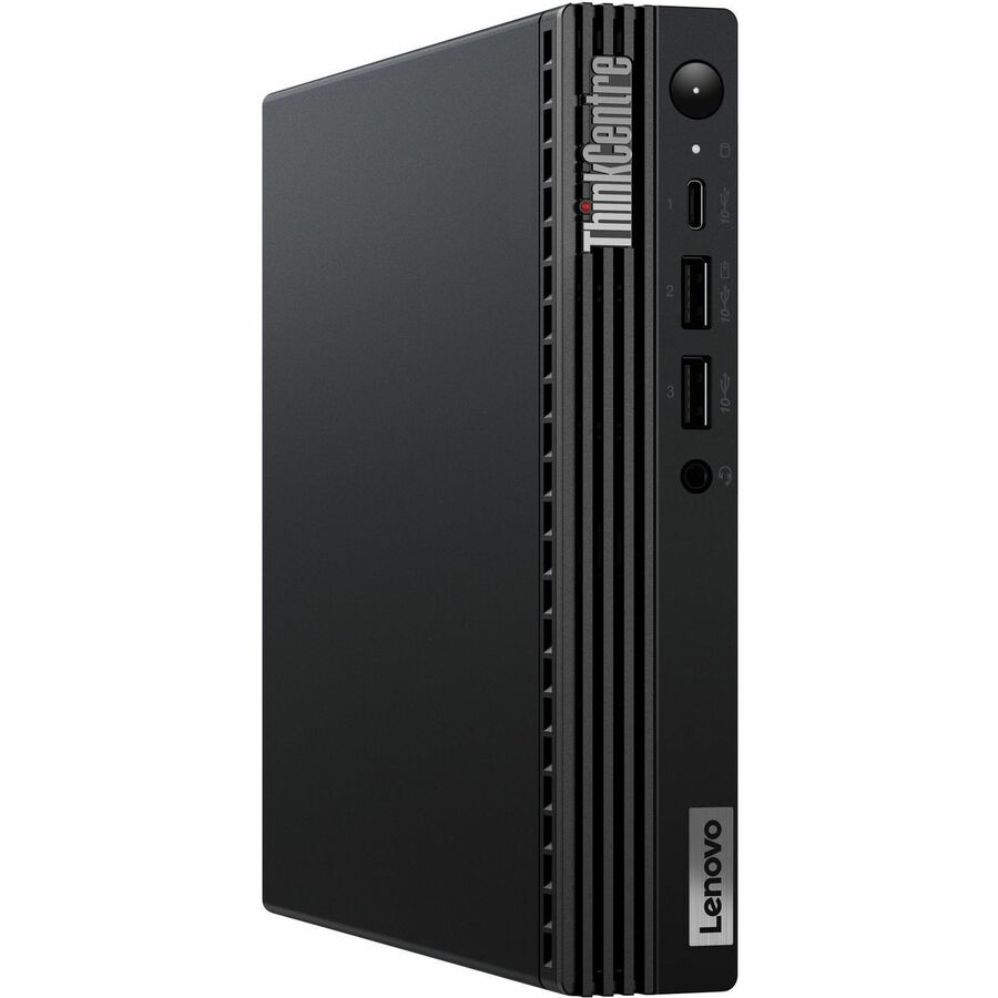 Ordinateur de bureau Lenovo ThinkCentre M80q Gen 4 12E90003US - Intel Core i7 13e génération i7-13700T Hexadeca-core (16 cœurs) 1,40 GHz - 16 Go de RAM DDR5 SDRAM - 512 Go M.2 PCI Express NVMe 4.0 x4 SSD - Minuscule - Noir 12E90003US