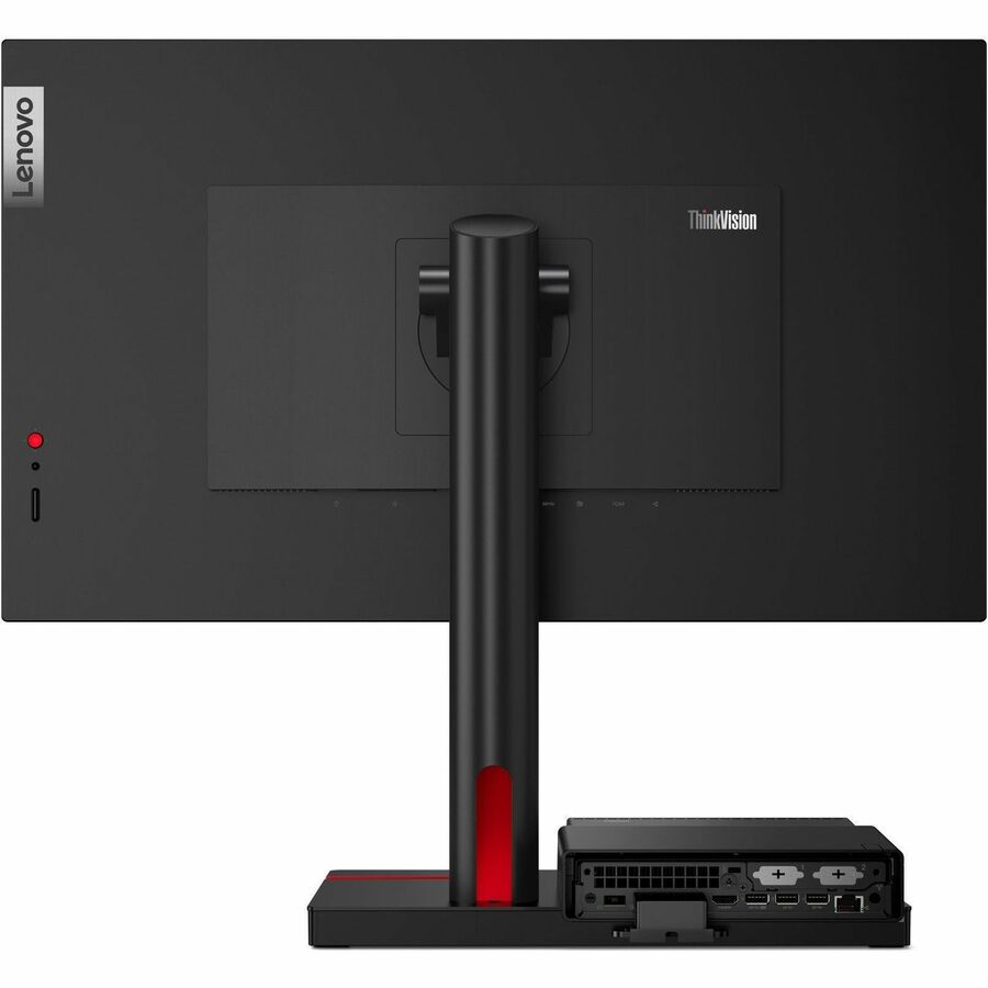 Lenovo ThinkCentre M80q Gen 4 12E90003US Desktop Computer - Intel Core i7 13th Gen i7-13700T Hexadeca-core (16 Core) 1.40 GHz - 16 GB RAM DDR5 SDRAM - 512 GB M.2 PCI Express NVMe 4.0 x4 SSD - Tiny - Black 12E90003US