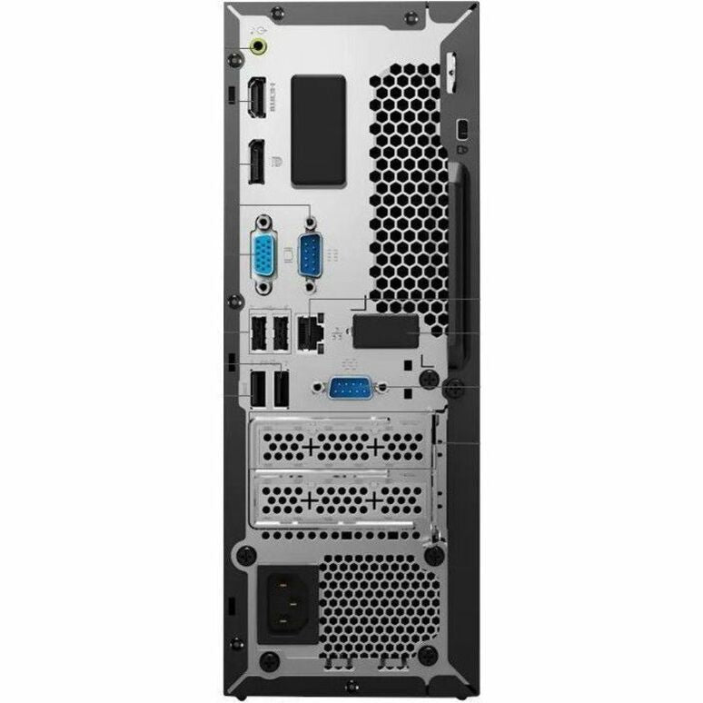 Ordinateur de bureau Lenovo ThinkCentre neo 50s Gen 4 12JF0002CA - Intel Core i5 13e génération i5-13400 Deca-core (10 Core) 2,50 GHz - 16 Go de RAM DDR4 SDRAM - 256 Go M.2 PCI Express NVMe 4.0 x4 SSD - Petit facteur de forme - Noir 12JF0002CA