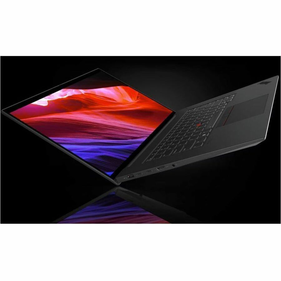 Station de travail mobile Lenovo ThinkPad P1 Gen 6 21FV001DUS 16" - WQXGA - 2560 x 1600 - Intel Core i7 13e génération i7-13700H Tetradeca-core (14 cœurs) 2,40 GHz - 16 Go de RAM totale - 512 Go SSD - Peinture noire 21FV001DUS