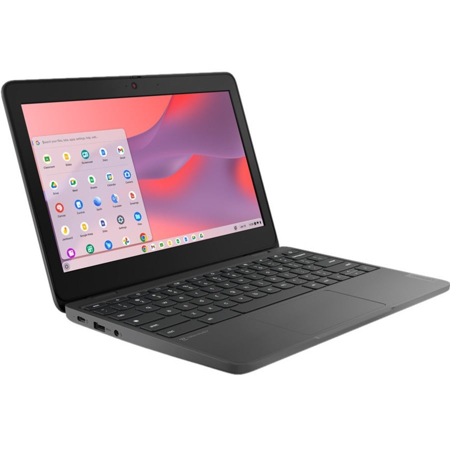 Lenovo 100e Chromebook Gen 4 82W00001CF 11.6" Rugged Chromebook - HD - 1366 x 768 - Octa-core (ARM Cortex A76 Dual-core (2 Core) 2.05 GHz + Cortex A55 2 GHz) - 4 GB Total RAM - 4 GB On-board Memory - 32 GB Flash Memory - Graphite Gray 82W00001CF