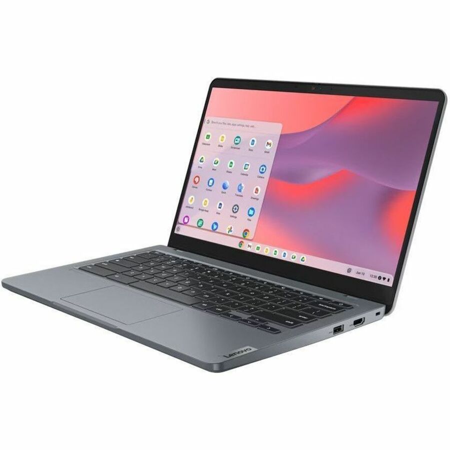 Lenovo 14e Chromebook Gen 3 82W60001CF 14" Touchscreen Chromebook - Full HD - 1920 x 1080 - Intel N200 Quad-core (4 Core) - 8 GB Total RAM - 8 GB On-board Memory - 128 GB Flash Memory - Storm Gray 82W60001CF