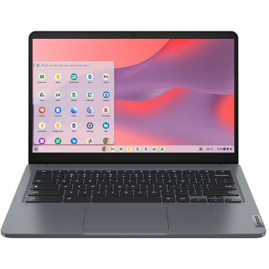 Lenovo 14e Chromebook Gen 3 82W60001CF 14" Touchscreen Chromebook - Full HD - 1920 x 1080 - Intel N200 Quad-core (4 Core) - 8 GB Total RAM - 8 GB On-board Memory - 128 GB Flash Memory - Storm Gray 82W60001CF