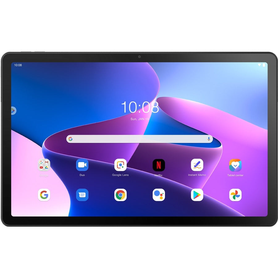 Lenovo Tab M10 Plus (3rd Gen) TB125FU Tablet - 10.6" 2K - Octa-core (Cortex A75 Dual-core (2 Core) 2 GHz + Cortex A55 Hexa-core (6 Core) 1.80 GHz) - 4 GB RAM - 64 GB Storage - Android 12 - Storm Gray ZAAJ0403US