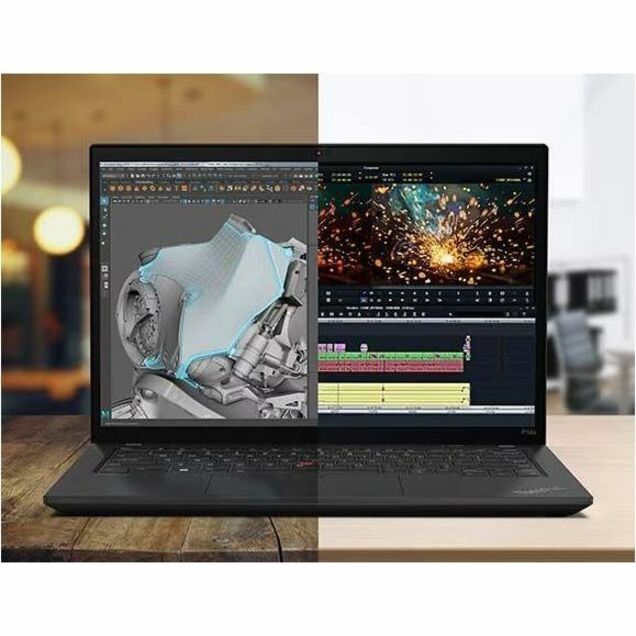 Lenovo ThinkPad P14s Gen 4 21K5001BUS 14" Mobile Workstation - WUXGA - 1920 x 1200 - AMD Ryzen 7 PRO 7840U Octa-core (8 Core) 3.30 GHz - 32 GB Total RAM - 32 GB On-board Memory - 1 TB SSD - Villi Black 21K5001BUS