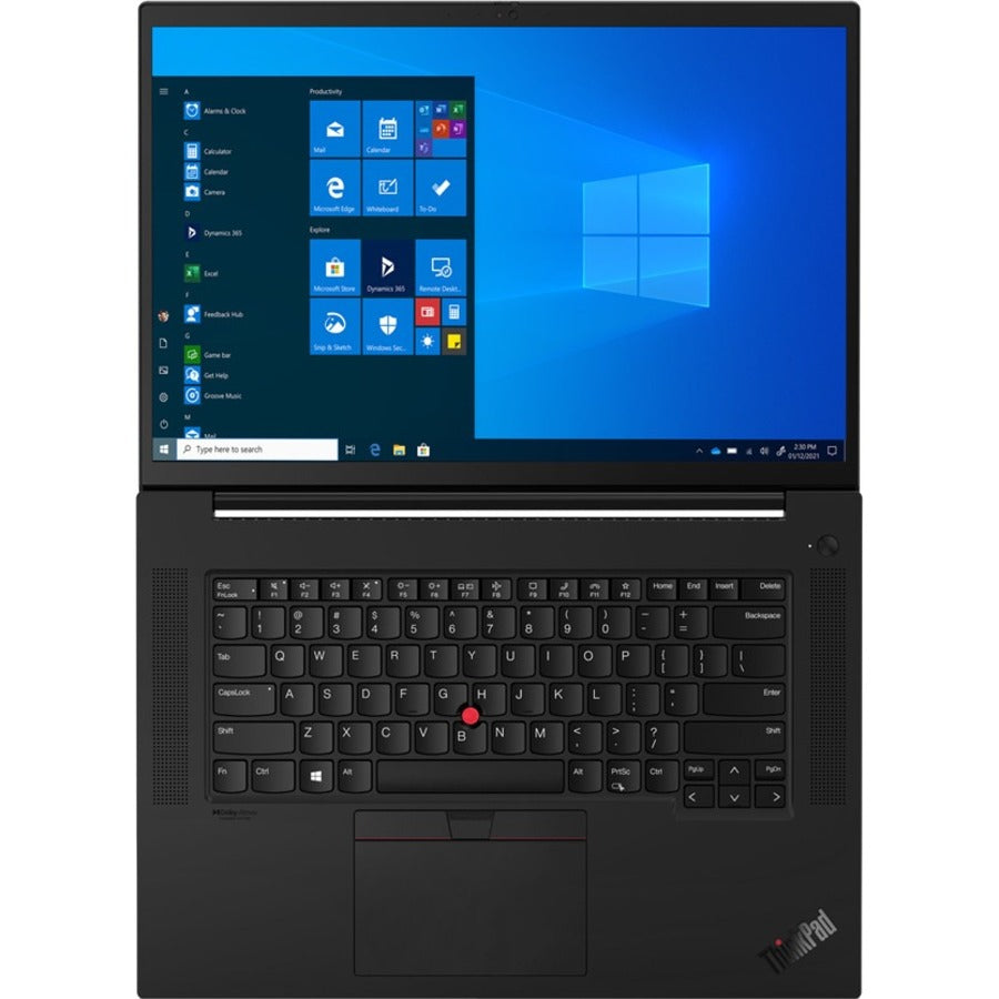 Lenovo ThinkPad X1 Extreme Gen 4 20Y50081CA 16" Notebook - WQXGA - 2560 x 1600 - Intel Core i7 11th Gen i7-11800H Octa-core (8 Core) 2.30 GHz - 16 GB Total RAM - 512 GB SSD - Black Paint 20Y50081CA