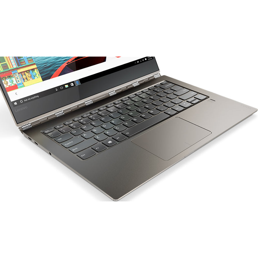 Lenovo Yoga 920-13IKB 80Y70066US 13.9" Touchscreen 2 in 1 Notebook - 3840 x 2160 - Intel Core i7 8th Gen i7-8550U Quad-core (4 Core) 1.80 GHz - 16 GB Total RAM - 1 TB SSD - Bronze 80Y70066US