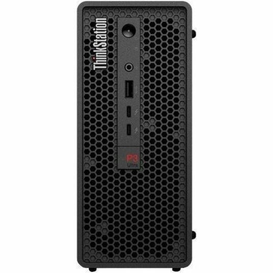 Lenovo ThinkStation P3 30HA001NCA Workstation - 1 x Intel Core i9 Tetracosa-core (24 Core) i9-13900 13th Gen 2 GHz - 32 GB DDR5 SDRAM RAM - 1 TB SSD - Mini-tower 30HA001NCA