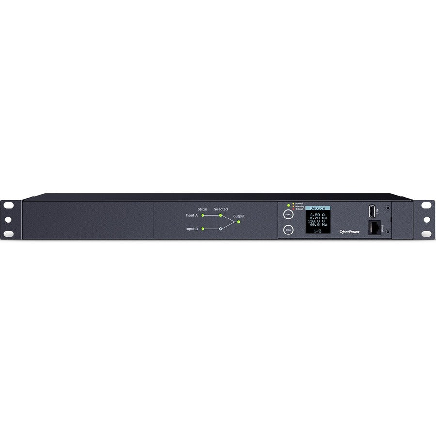 CyberPower Switched ATS PDU PDU24001 10-Outlets PDU PDU24001