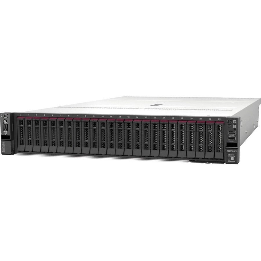 Serveur rack Lenovo ThinkSystem SR650 V2 7Z73A08JNA 2U - 1 x Intel Xeon Gold 5320 2,20 GHz - 32 Go de RAM - Serial ATA/600, contrôleur SAS 12 Gb/s 7Z73A08JNA