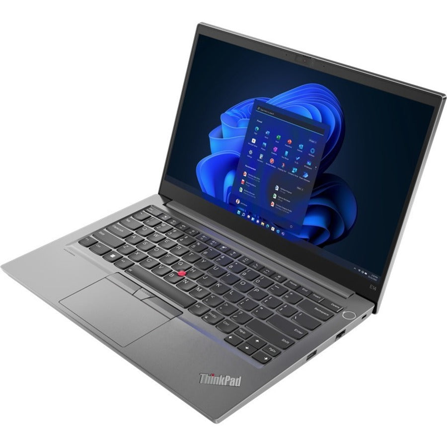 Lenovo ThinkPad E14 Gen 4 21E3008JCA 14" Notebook - Full HD - 1920 x 1080 - Intel Core i5 12th Gen i5-1235U Deca-core (10 Core) - 8 GB Total RAM - 8 GB On-board Memory - 256 GB SSD - Mineral Metallic 21E3008JCA