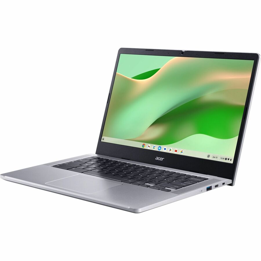 Acer Chromebook 314 CB314-4HT-312G Chromebook à écran tactile 14" - Full HD - 1920 x 1080 - Intel Core i3 i3-N305 Octa-core (8 Core) 1,80 GHz - 8 Go de RAM totale - 128 Go SSD - Argent NX.KMUAA. 001