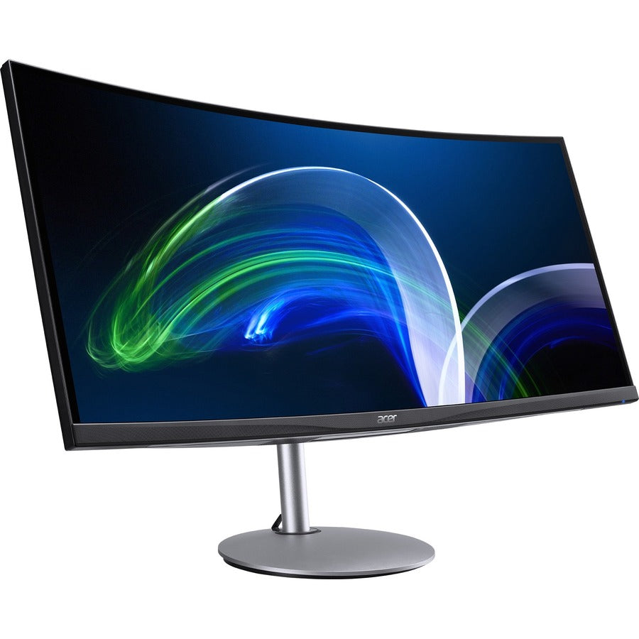 Acer CB342CU 34" Class UW-QHD LED Monitor - 21:9 - Silver UM.CB2AA.004