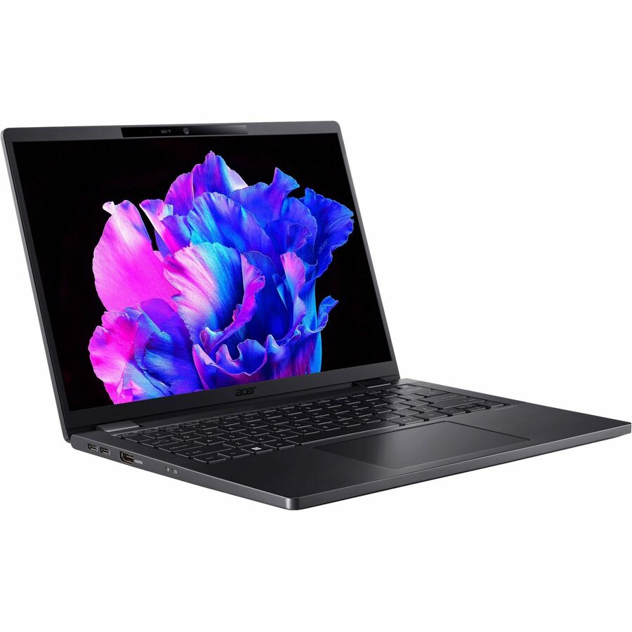 Ordinateur portable à écran tactile Acer TravelMate P6 14 P614-53T TMP614-53T-715K - WUXGA - 1920 x 1200 - Intel Core i7 13e génération i7-1355U Deca-core (10 Core) 1,70 GHz - 16 Go de RAM totale - 512 Go SSD - Noir NX.B3BAA.001