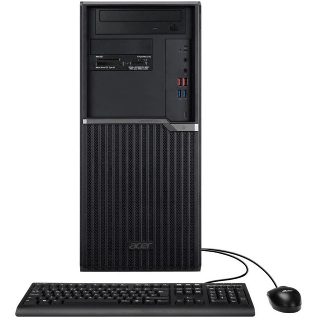 Ordinateur de bureau Acer Veriton M4680G VM4680G-I511512HW - Intel Core i5 11e génération i5-11500 Hexa-core (6 cœurs) 2,70 GHz - 16 Go de RAM DDR4 SDRAM - 512 Go PCI Express SSD DT.L04AA.002