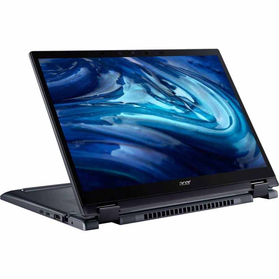 Acer TravelMate Spin P4 P414RN-52 TMP414RN-52-711D 14" Touchscreen Convertible 2 in 1 Notebook - WUXGA - 1920 x 1200 - Intel Core i7 12th Gen i7-1260P Dodeca-core (12 Core) 2.10 GHz - 16 GB Total RAM - 512 GB SSD - Slate Blue NX.VW9AA.002