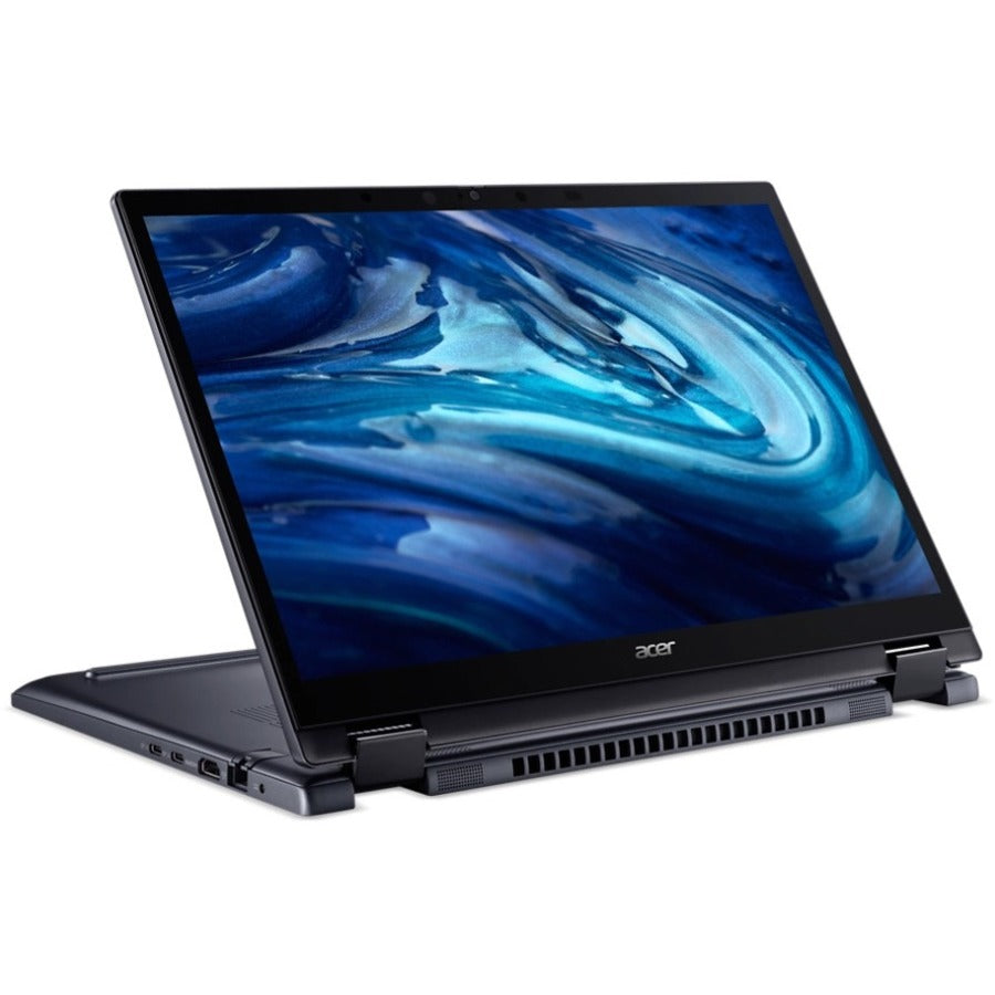 Acer TravelMate Spin P4 P414RN-41 TMP414RN-41-R305 14" Touchscreen Convertible 2 in 1 Notebook - WUXGA - 1920 x 1200 - AMD Ryzen 7 PRO 6850U Octa-core (8 Core) 2.70 GHz - 16 GB Total RAM - 512 GB SSD - Slate Blue NX.VUTAA.001