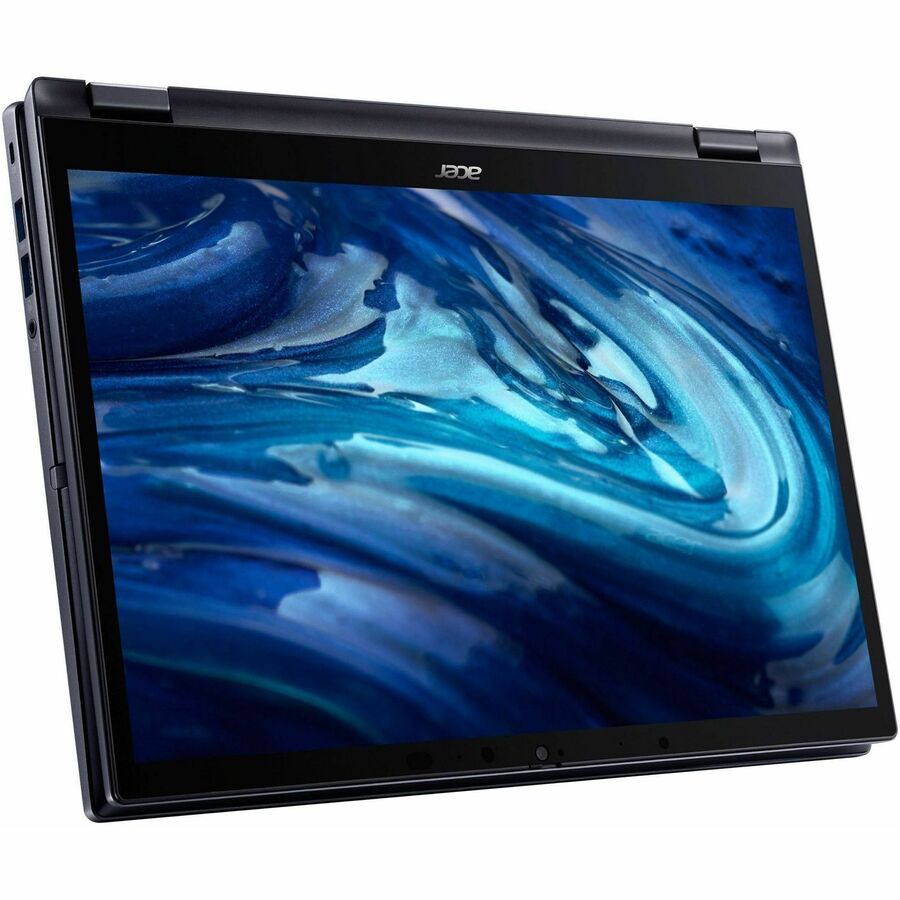 Acer TravelMate Spin P4 P414RN-41 TMP414RN-41-R6EK 14" Touchscreen Convertible 2 in 1 Notebook - WUXGA - 1920 x 1200 - AMD Ryzen 5 PRO 6650U Hexa-core (6 Core) 2.90 GHz - 16 GB Total RAM - 512 GB SSD - Slate Blue NX.VUTAA.002