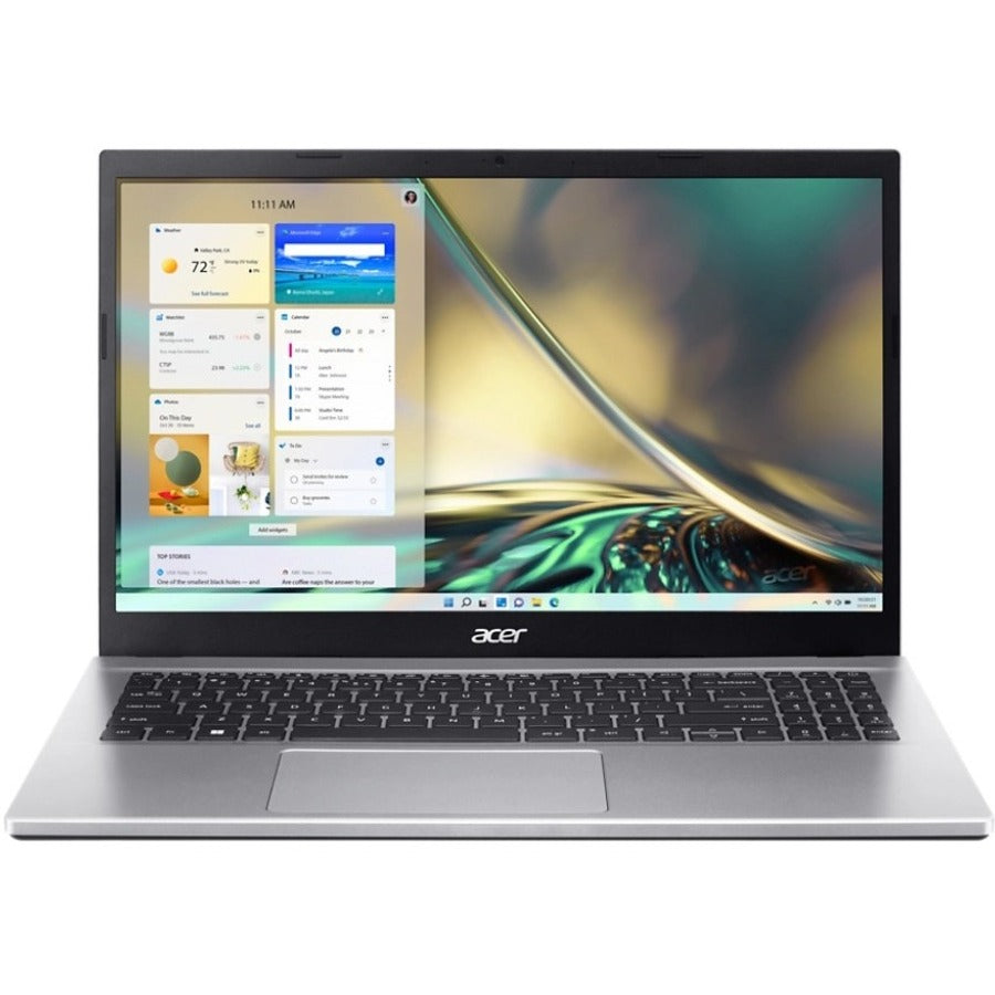 Acer Aspire 3 A315-59 A315-59-32X9 15.6" Notebook - Full HD - 1920 x 1080 - Intel Core i3 12th Gen i3-1215U Hexa-core (6 Core) 1.20 GHz - 8 GB Total RAM - 256 GB SSD - Pure Silver NX.K6SAA.004