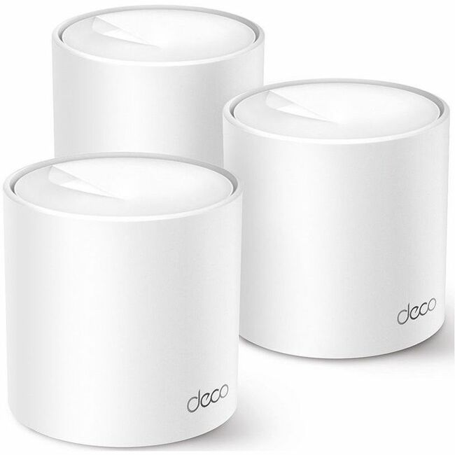 TP-Link Deco X50 Pro Wi-Fi 6 IEEE 802.11 a/b/g/n/ac/ax Ethernet Wireless Router DECO X50 PRO(3-PACK)