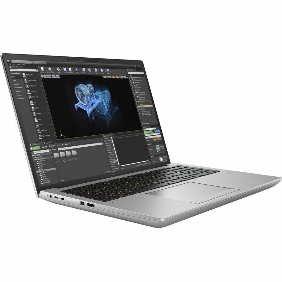 HP ZBook Fury G10 16" Mobile Workstation - WUXGA - 1920 x 1200 - Intel Core i7 13th Gen i7-13700HX Hexadeca-core (16 Core) 2.10 GHz - 16 GB Total RAM - 512 GB SSD 878K1UT#ABA
