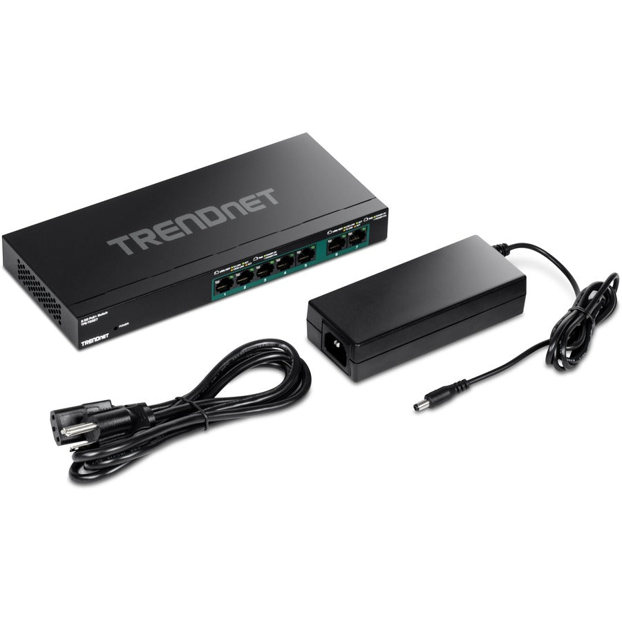 TRENDnet 7-Port Multi-Gig PoE+ Switch TPE-TG327