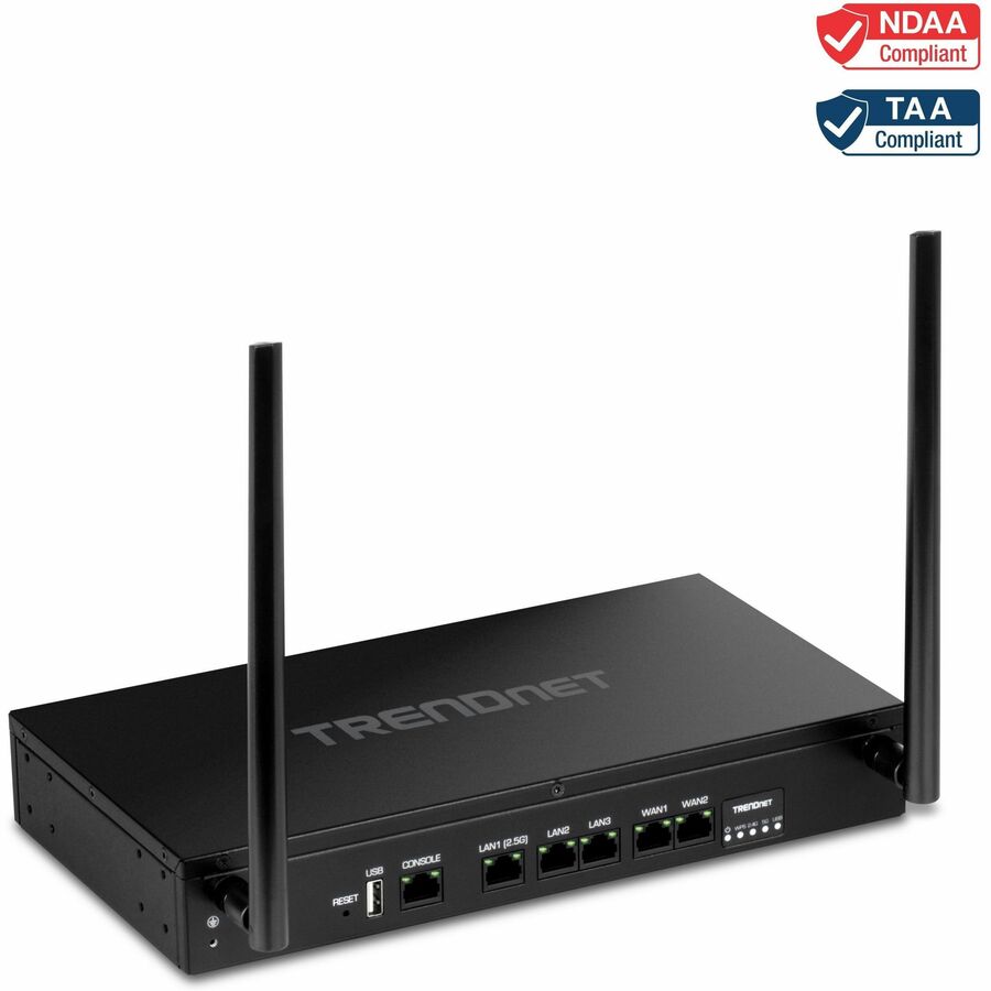 TRENDnet TEW-929DRU Wi-Fi 6 IEEE 802.11ax Ethernet Wireless Router - TAA Compliant TEW-929DRU
