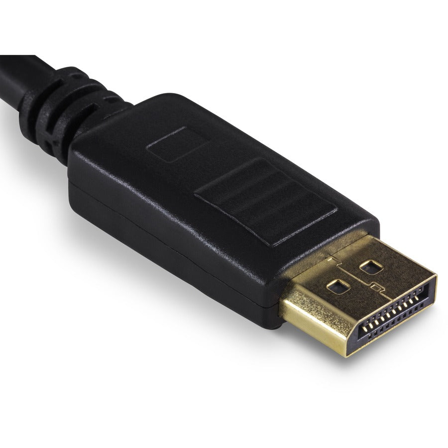 TRENDnet Câble DisplayPort 1.2 de 6 pieds, paquet de 2, comprend 2 câbles DisplayPort 1.2, prend en charge jusqu'à 2560 x 1440 à 144 Hz, noir, TK-DP06/2 TK-DP06/2