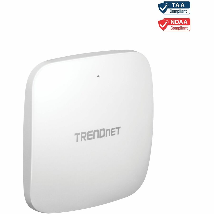 TRENDnet TEW-923DAP Dual Band IEEE 802.11 a/b/g/n/ac/ax 2.91 Gbit/s Wireless Access Point - Indoor - TAA Compliant TEW-923DAP