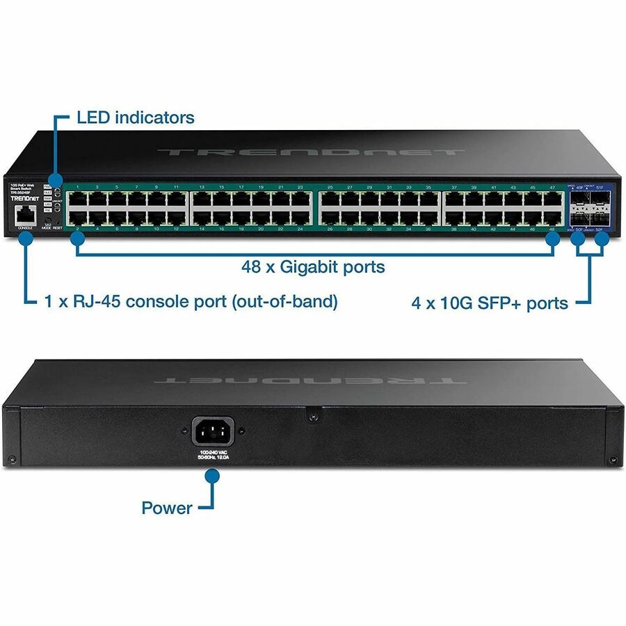 TRENDnet Web Smart TPE-3524SF Ethernet Switch TPE-3524SF