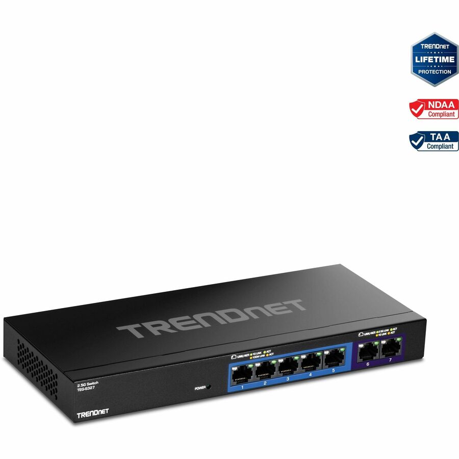 TRENDnet 7-Port Multi-Gig Switch TEG-S327